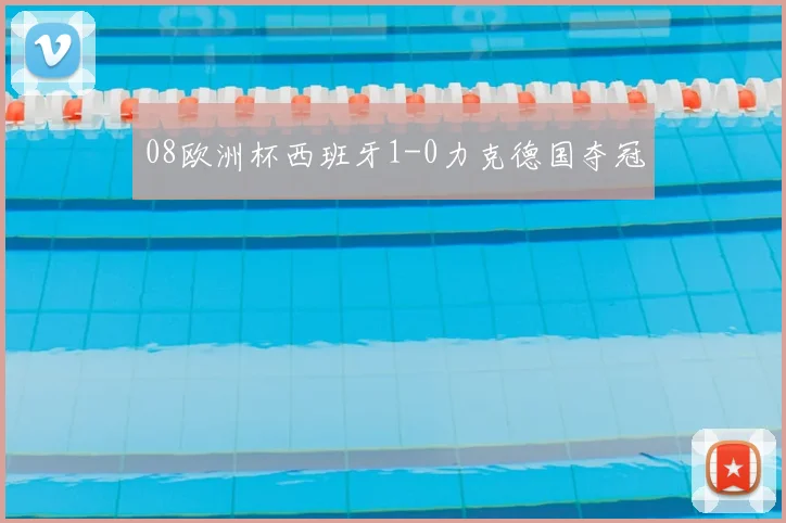 08欧洲杯西班牙1-0力克德国夺冠